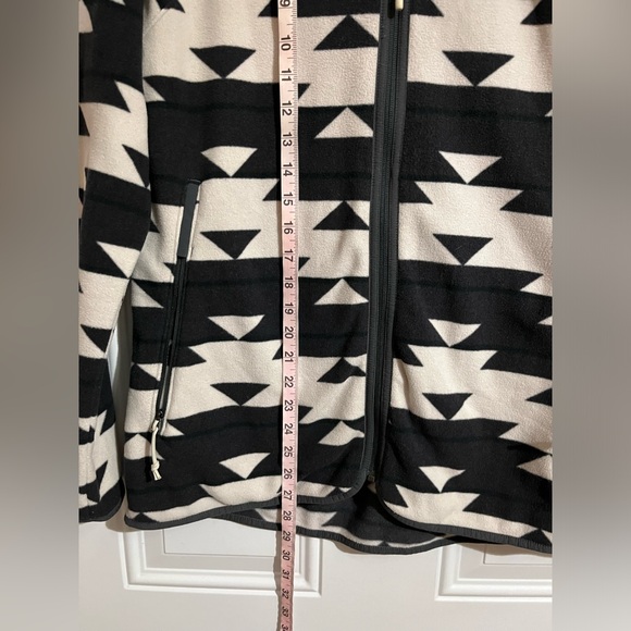 The North Face Alpine Full Zip Fleece Jacket - Aztec Print - Women's SZ Medium - Picture 5 of 9